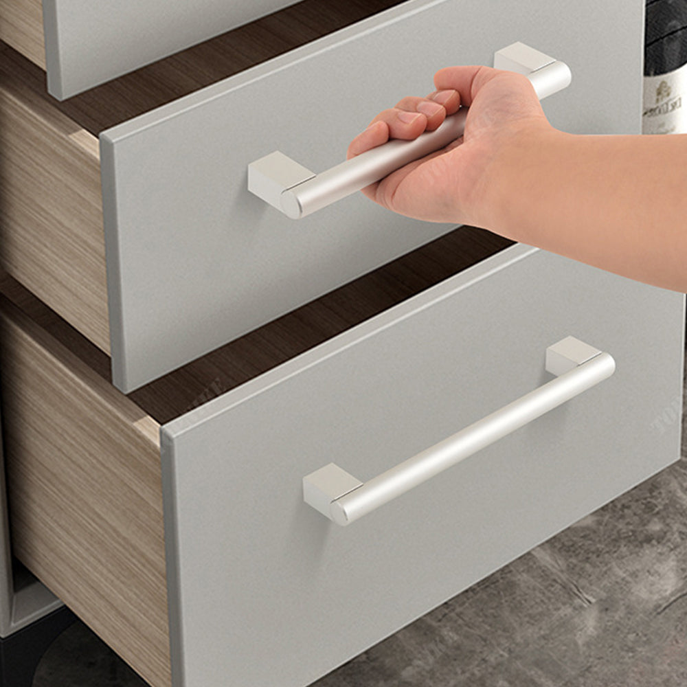 Comforsyco Minimalist Straight Bar Cabinet Handles and Pulls for Kitchen
