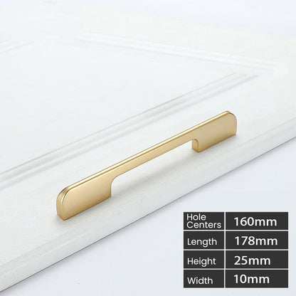 Comforsyco Modern  Aluminum Alloy Long Cabinet and Drawer Pulls