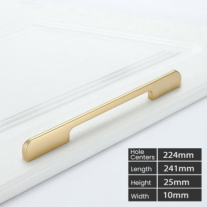 Comforsyco Modern  Aluminum Alloy Long Cabinet and Drawer Pulls