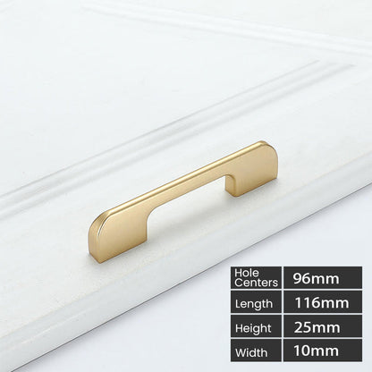 Comforsyco Modern  Aluminum Alloy Long Cabinet and Drawer Pulls