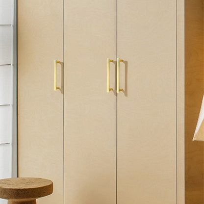 Comforsyco Modern Beveled Cabinet Handles and Knobs, Zinc Alloy
