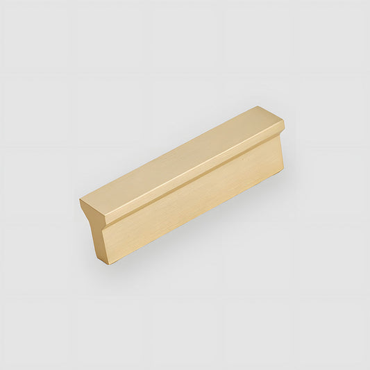 Comforsyco Modern Brass Gold Kitchen Cabinet Edge Handles