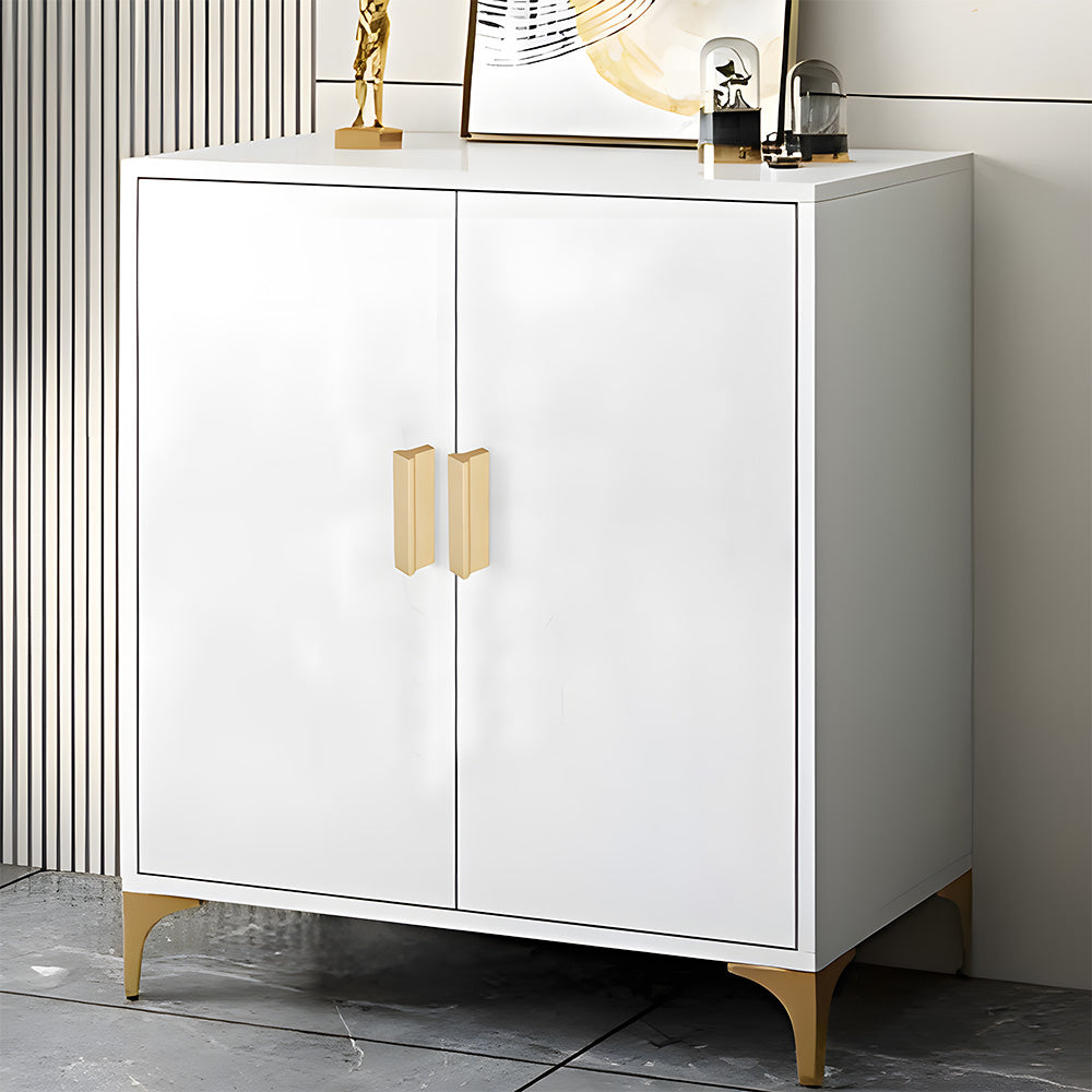 Comforsyco Modern Brass Gold Kitchen Cabinet Edge Handles