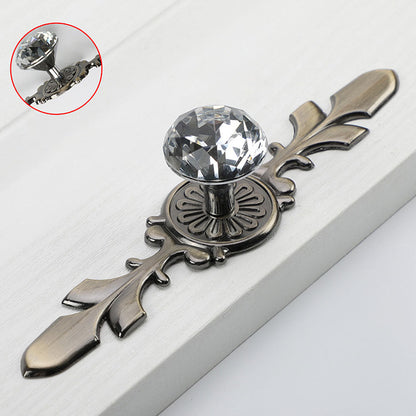 Cabinet knob, presented for reference with its construction and finish visible with key hardware details visible