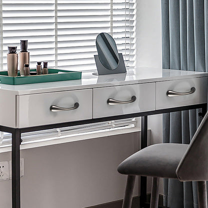 Comforsyco Modern Curved Cabinet Handles and Round Knobs