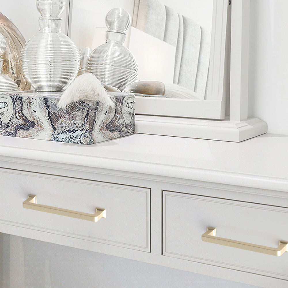 Comforsyco Modern Elegant Zinc Alloy Kitchen Cabinet Handles
