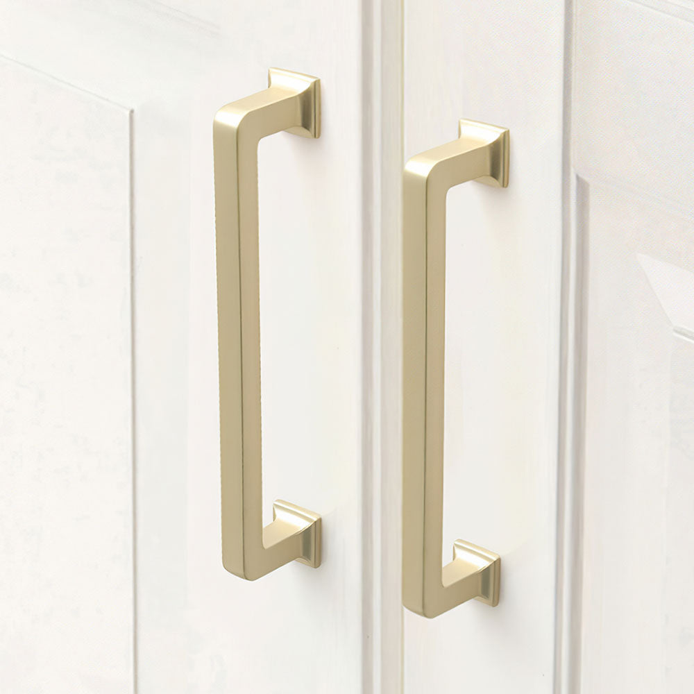 Comforsyco Modern Elegant Zinc Alloy Kitchen Cabinet Handles