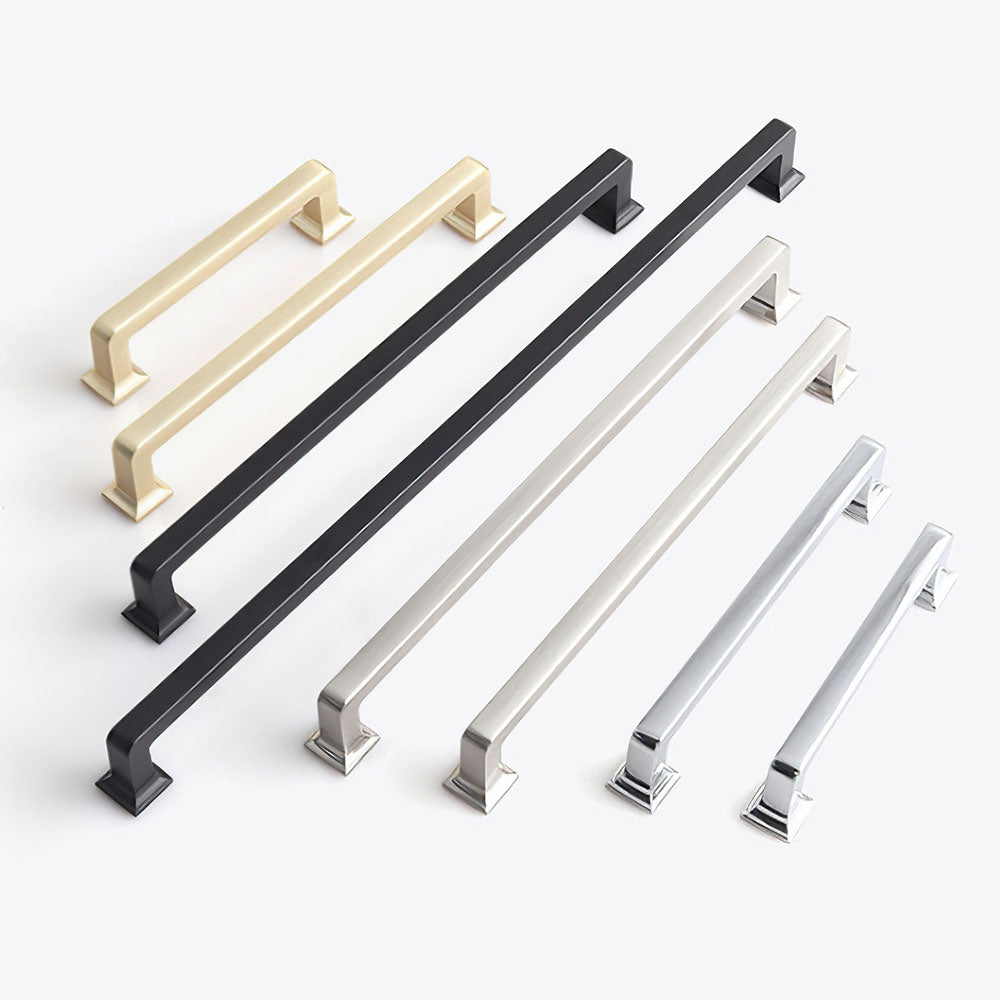 Comforsyco Modern Elegant Zinc Alloy Kitchen Cabinet Handles