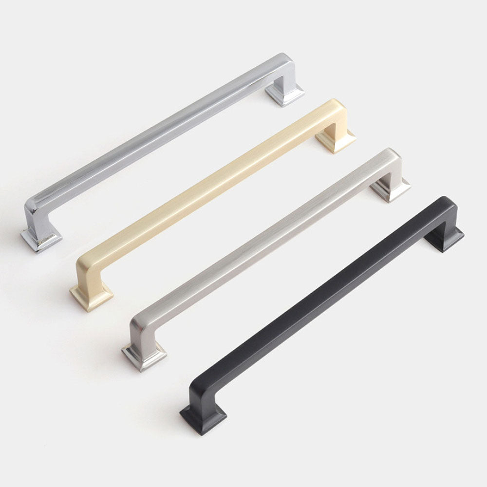 Comforsyco Modern Elegant Zinc Alloy Kitchen Cabinet Handles