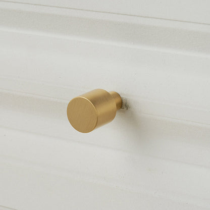 Comforsyco Modern French Solid Brass Cabinet Handles