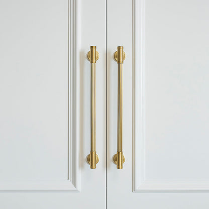 Comforsyco Modern French Solid Brass Cabinet Handles
