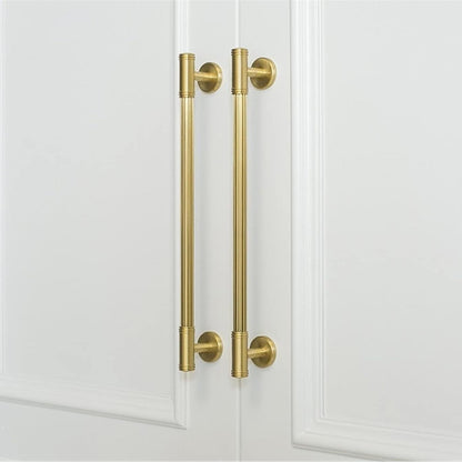 Comforsyco Modern French Solid Brass Cabinet Handles