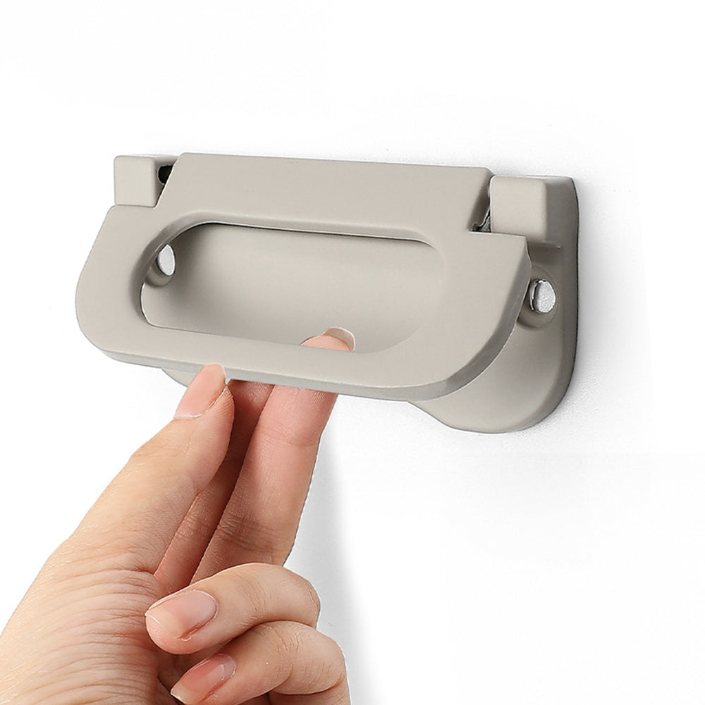Comforsyco Modern Hidden Flush Cabinet Handles for Living Room