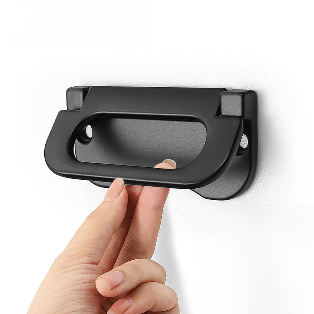 Comforsyco Modern Hidden Flush Cabinet Handles for Living Room