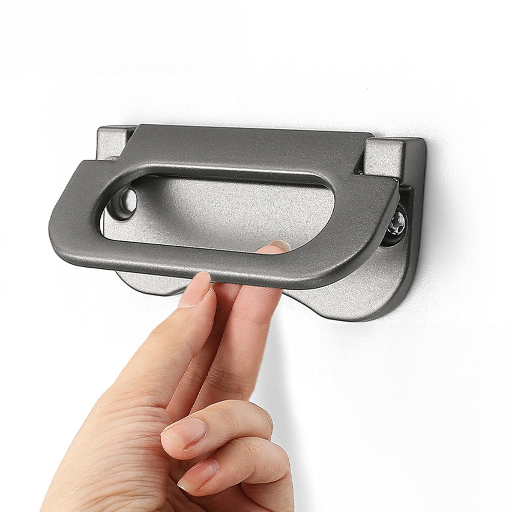 Comforsyco Modern Hidden Flush Cabinet Handles for Living Room