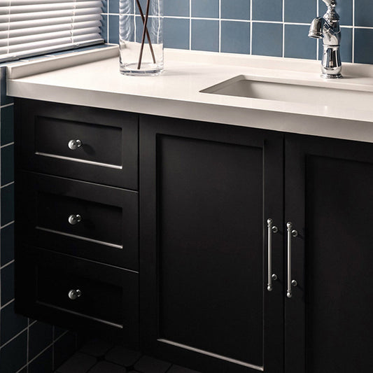 Comforsyco Modern Industrial Cabinet Pulls, Drawer Handles for Cabinets