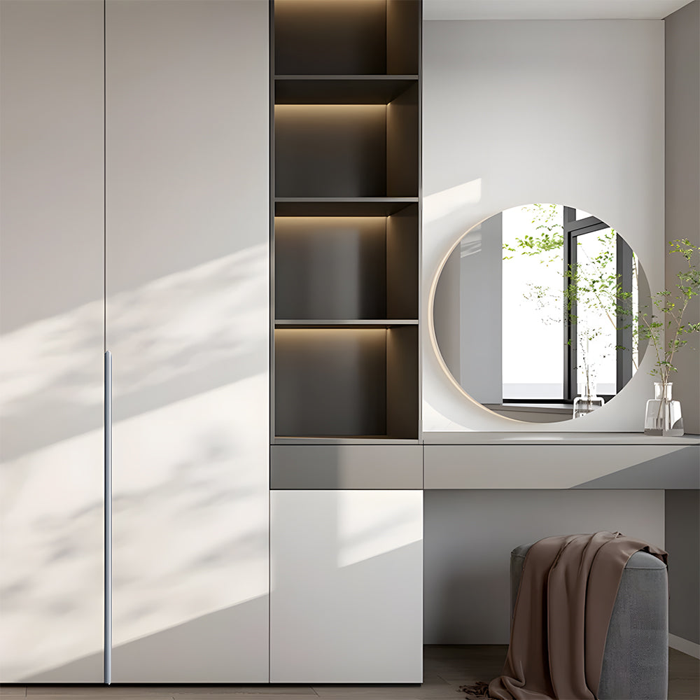 Comforsyco Modern Metal Invisible Cabinet Edge Pulls