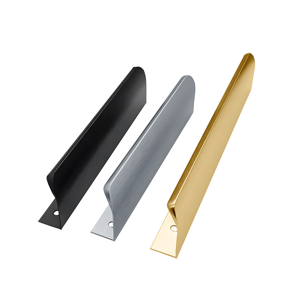 Comforsyco Modern Metal Invisible Cabinet Edge Pulls
