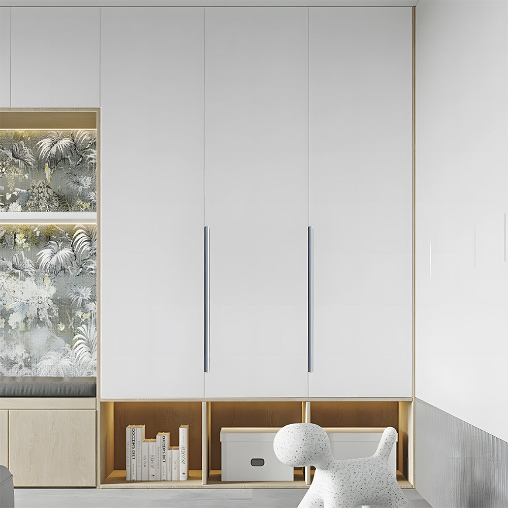 Comforsyco Modern Metal Invisible Cabinet Edge Pulls