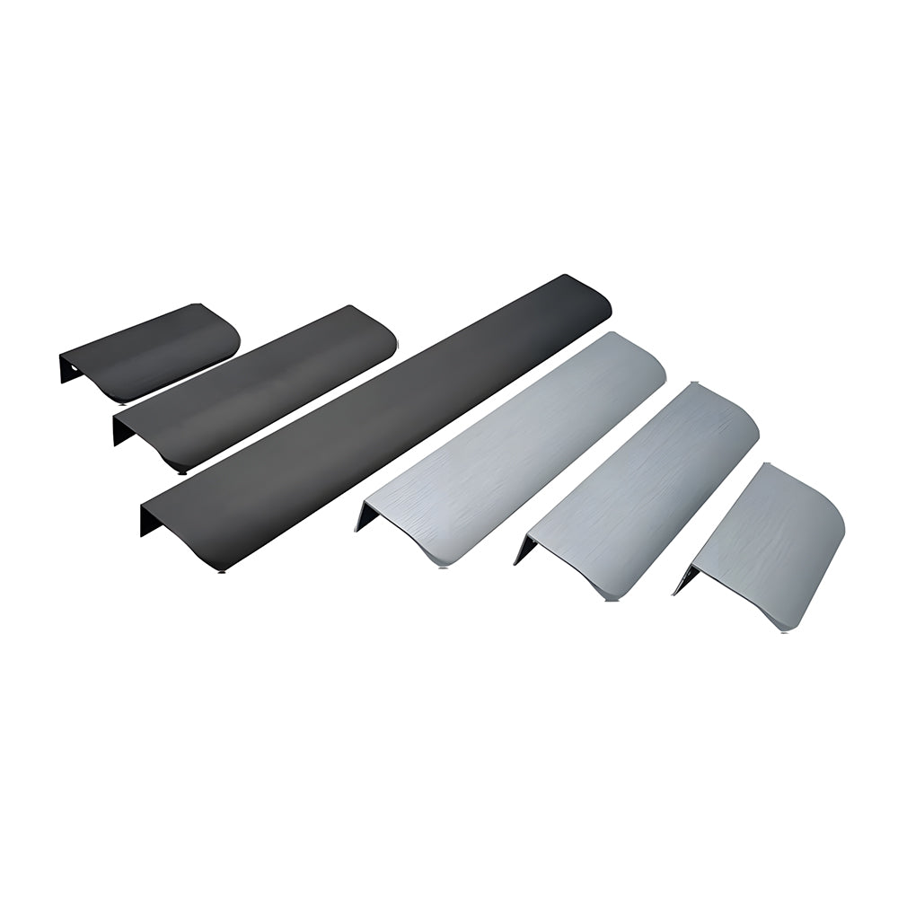 Comforsyco Modern Metal Invisible Cabinet Edge Pulls