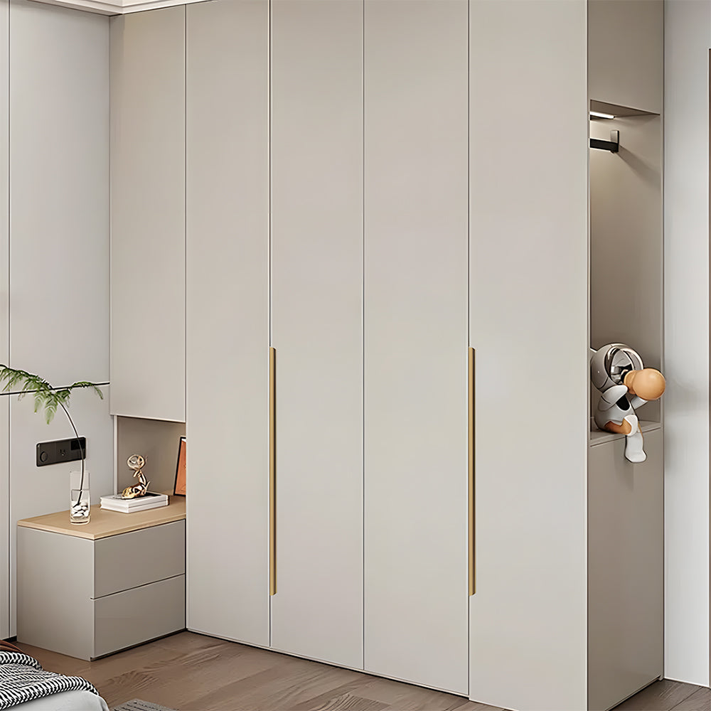 Comforsyco Modern Metal Invisible Cabinet Edge Pulls