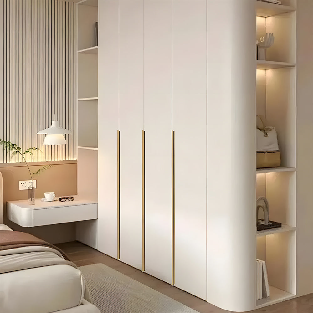 Comforsyco Modern Metal Invisible Cabinet Edge Pulls