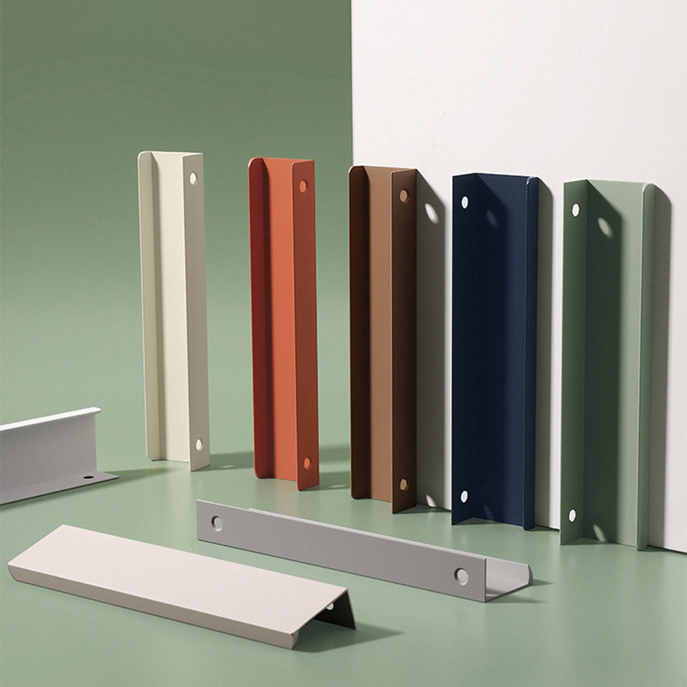 Comforsyco Modern Minimalist Morandi Edge Cabinet Pulls