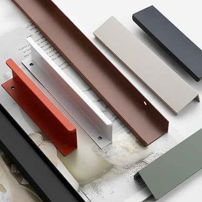 Comforsyco Modern Minimalist Morandi Edge Cabinet Pulls