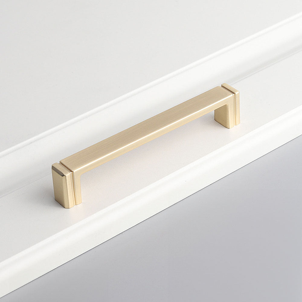 Comforsyco Modern Minimalist Zinc Alloy Square Cabinet Pulls