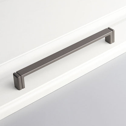 Comforsyco Modern Minimalist Zinc Alloy Square Cabinet Pulls