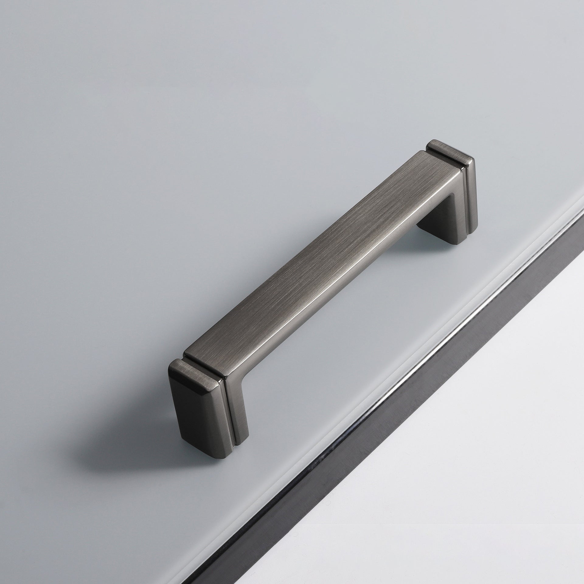 Comforsyco Modern Minimalist Zinc Alloy Square Cabinet Pulls