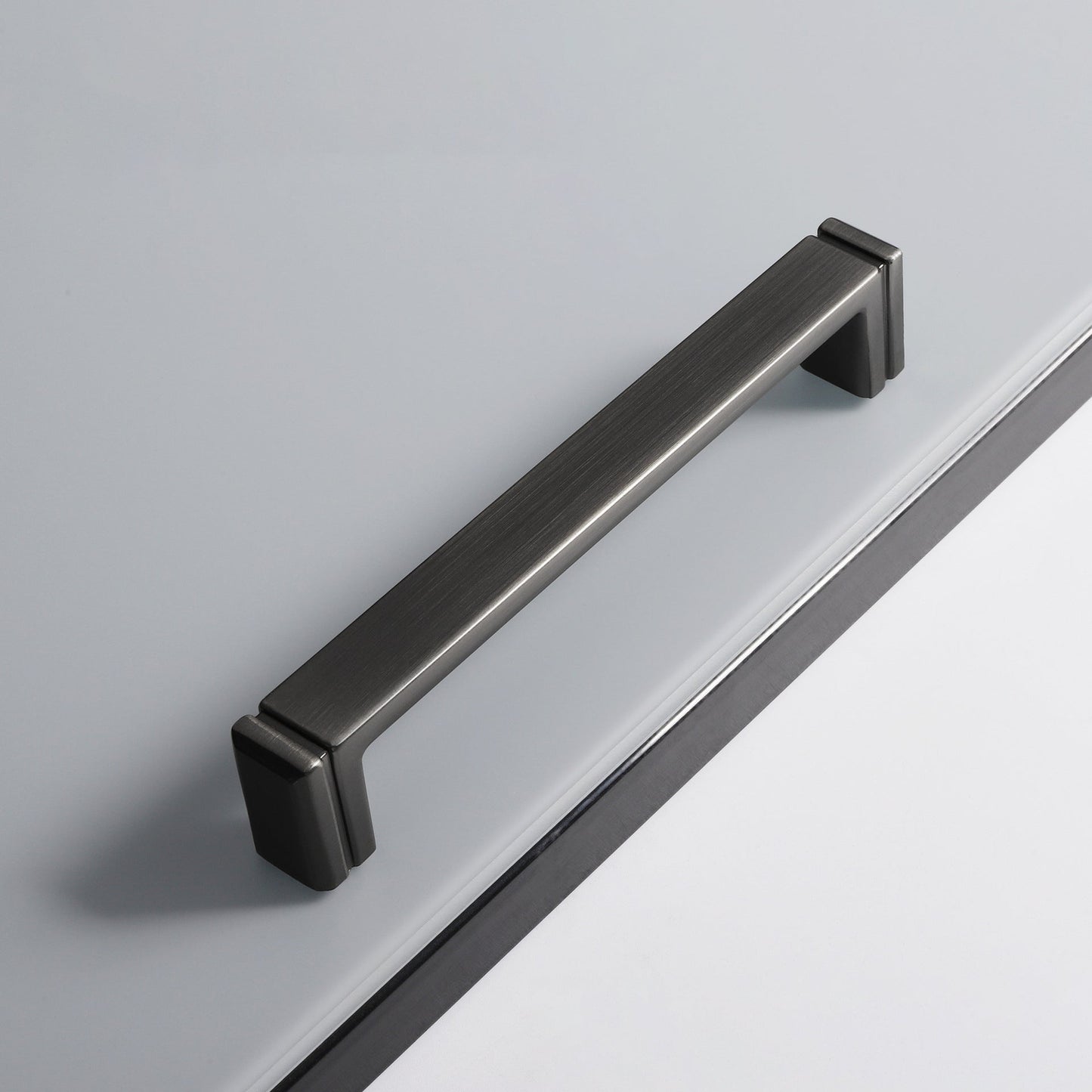 Comforsyco Modern Minimalist Zinc Alloy Square Cabinet Pulls