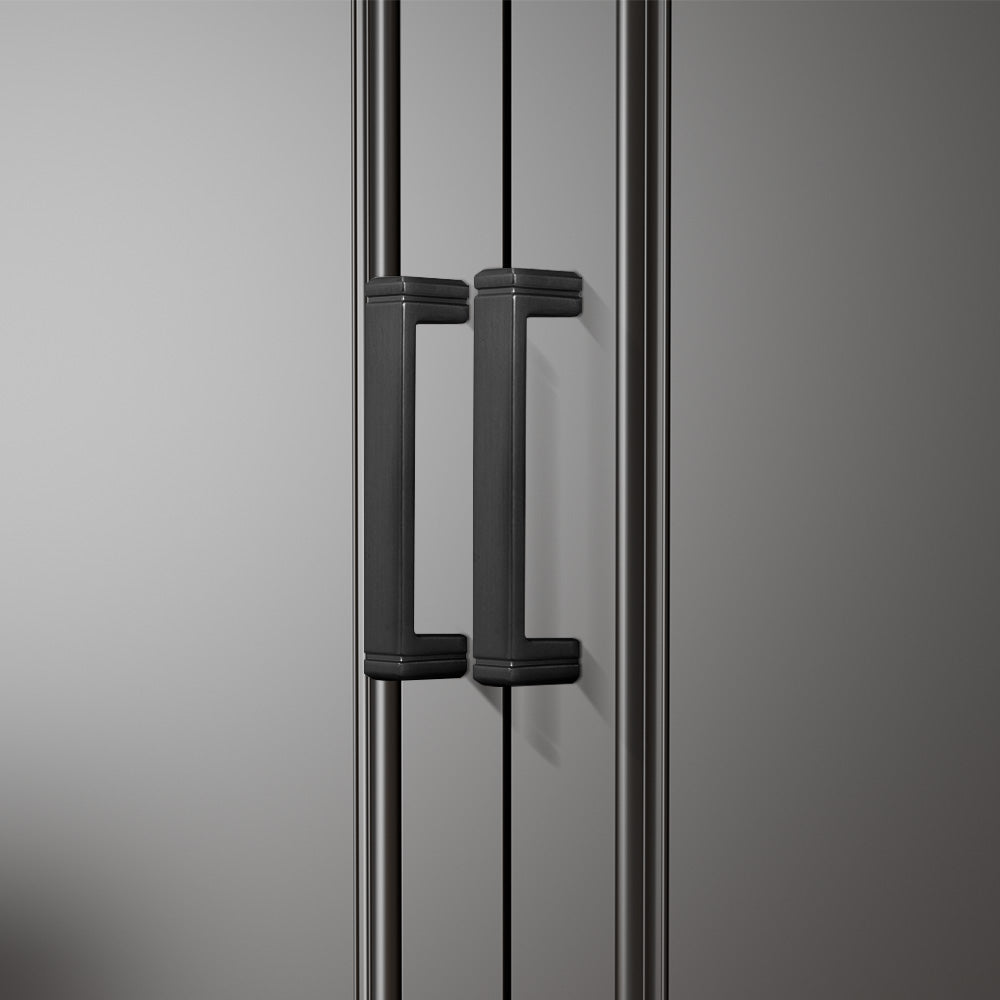 Comforsyco Modern Minimalist Zinc Alloy Square Cabinet Pulls