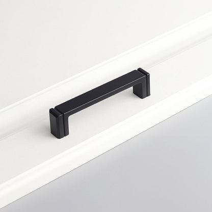 Comforsyco Modern Minimalist Zinc Alloy Square Cabinet Pulls