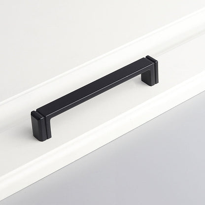 Comforsyco Modern Minimalist Zinc Alloy Square Cabinet Pulls