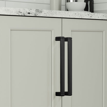 Comforsyco Modern Minimalist Zinc Alloy Square Cabinet Pulls