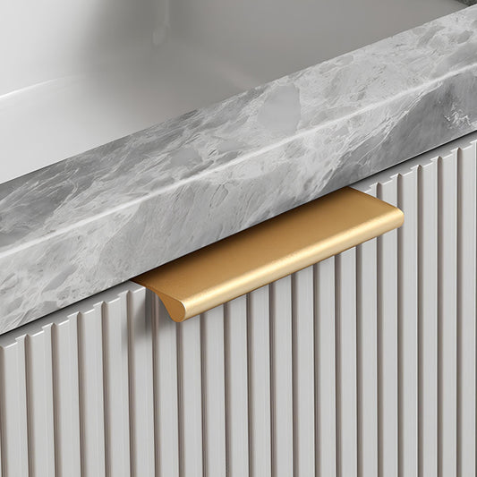 Comforsyco Modern Refined Cabinet Edge Finger Pulls for Kitchen, Multi-Color Options