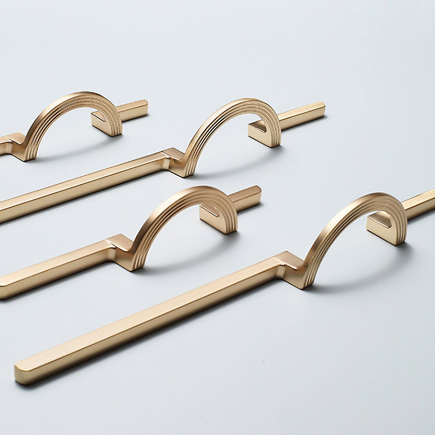Comforsyco Modern Simple Semicircular Long Cabinet Door Pulls