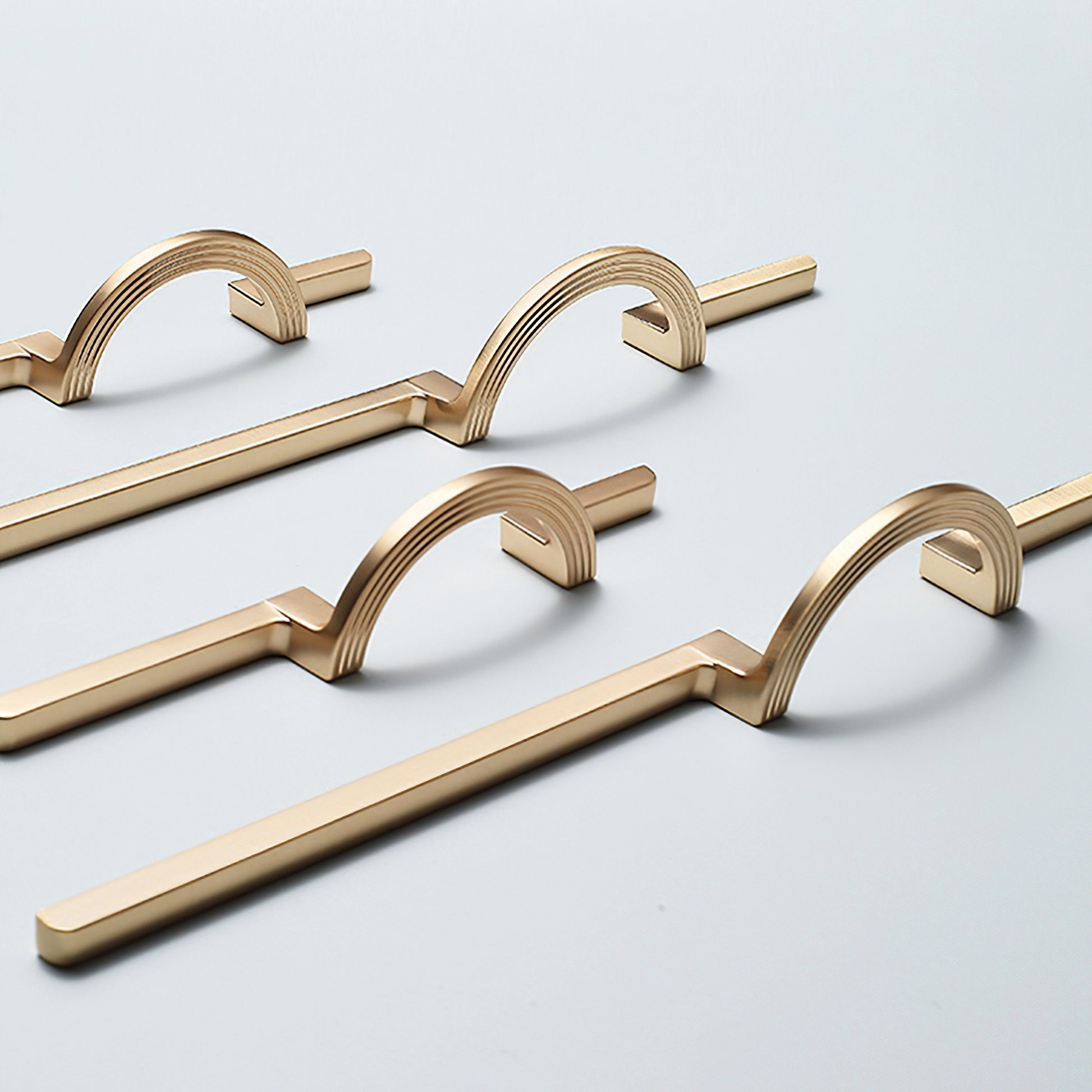 Comforsyco Modern Simple Semicircular Long Cabinet Door Pulls