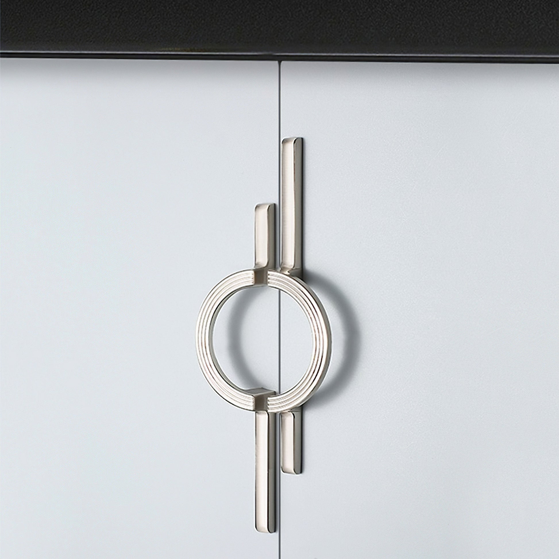 Comforsyco Modern Simple Semicircular Long Cabinet Door Pulls