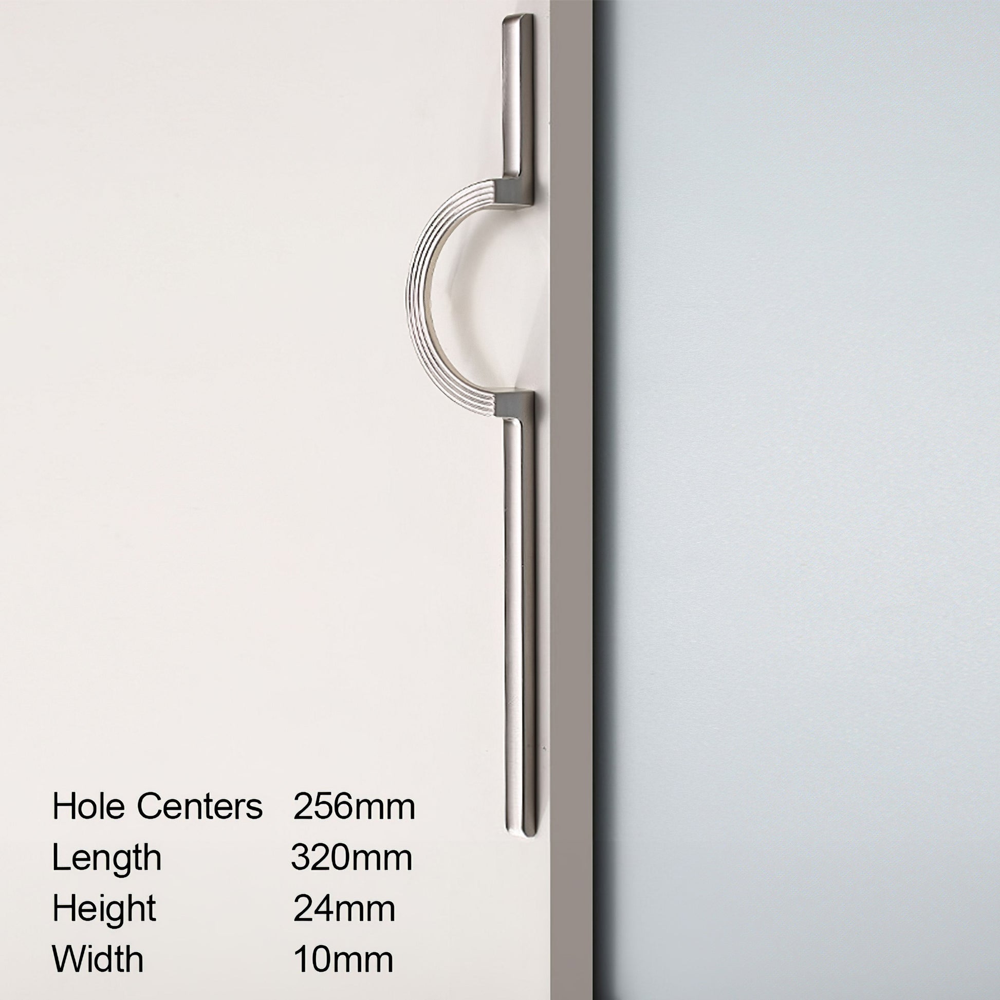 Comforsyco Modern Simple Semicircular Long Cabinet Door Pulls