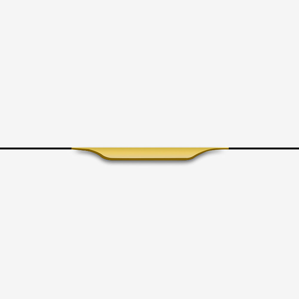 Comforsyco Modern Sleek Round Invisible Cabinet Edge Pulls