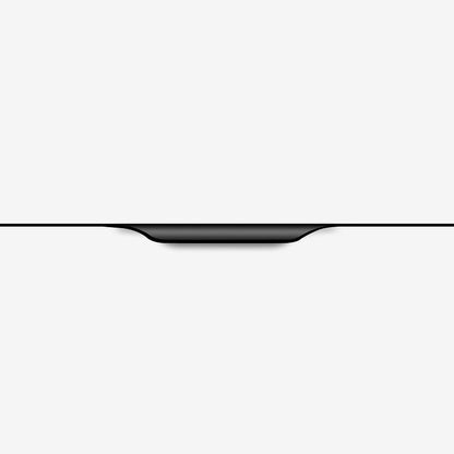 Comforsyco Modern Sleek Round Invisible Cabinet Edge Pulls
