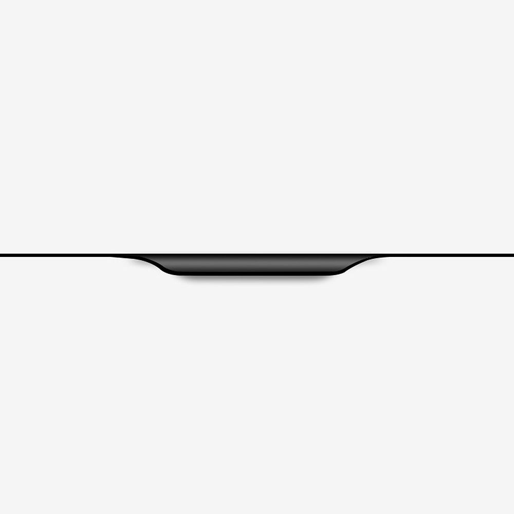 Comforsyco Modern Sleek Round Invisible Cabinet Edge Pulls