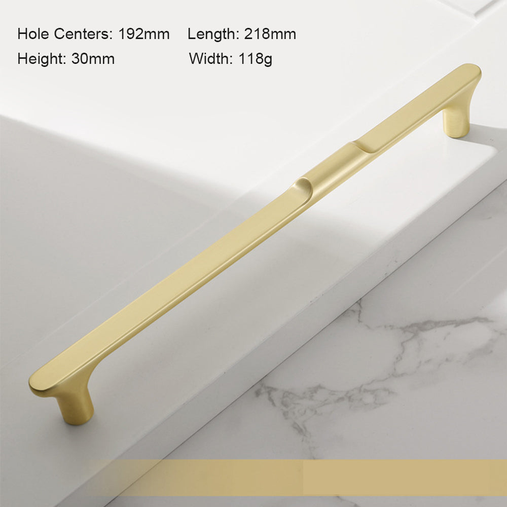 Comforsyco Modern T Bar Cabinet Pulls and Round Knobs