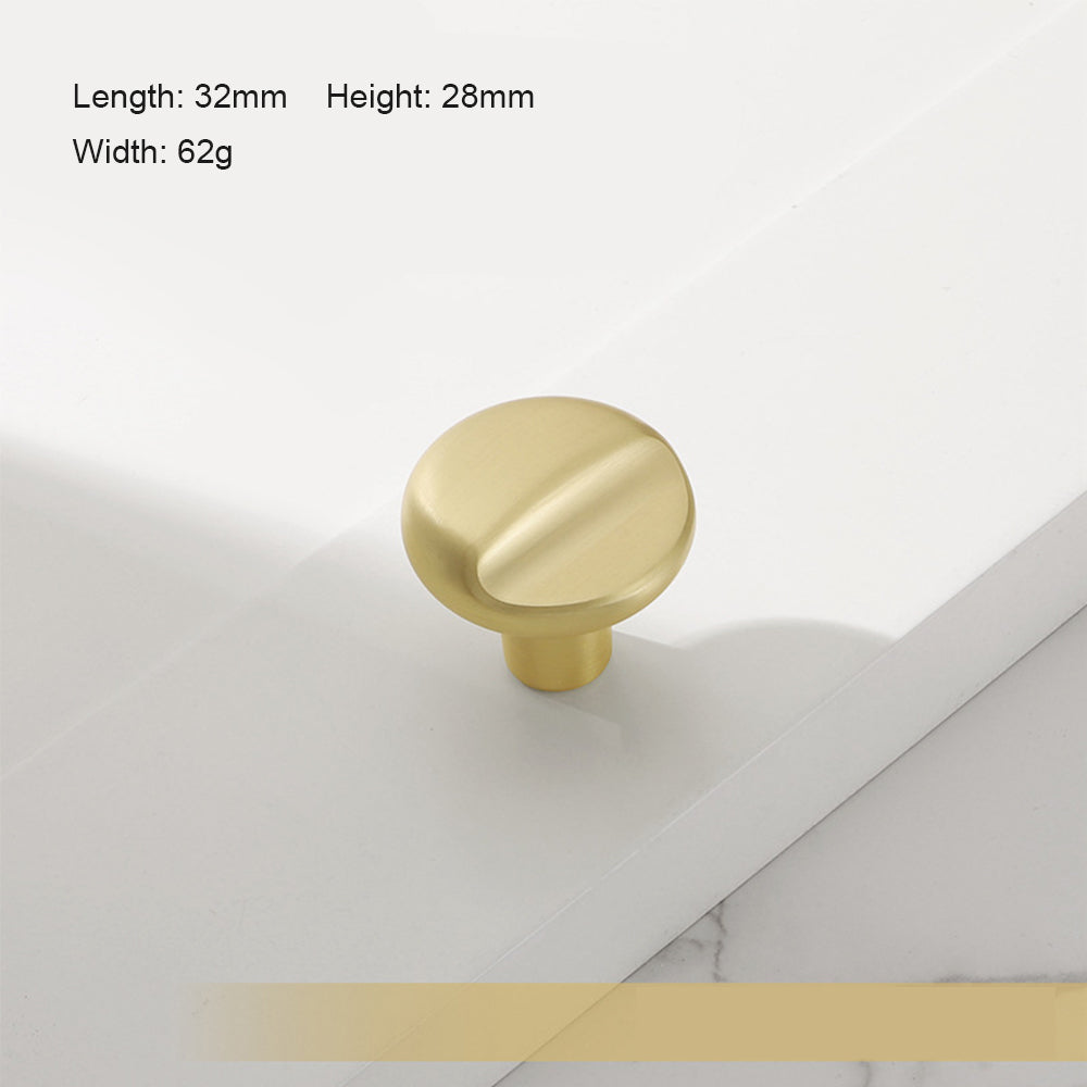 Comforsyco Modern T Bar Cabinet Pulls and Round Knobs
