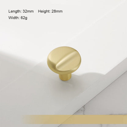 Comforsyco Modern T Bar Cabinet Pulls and Round Knobs
