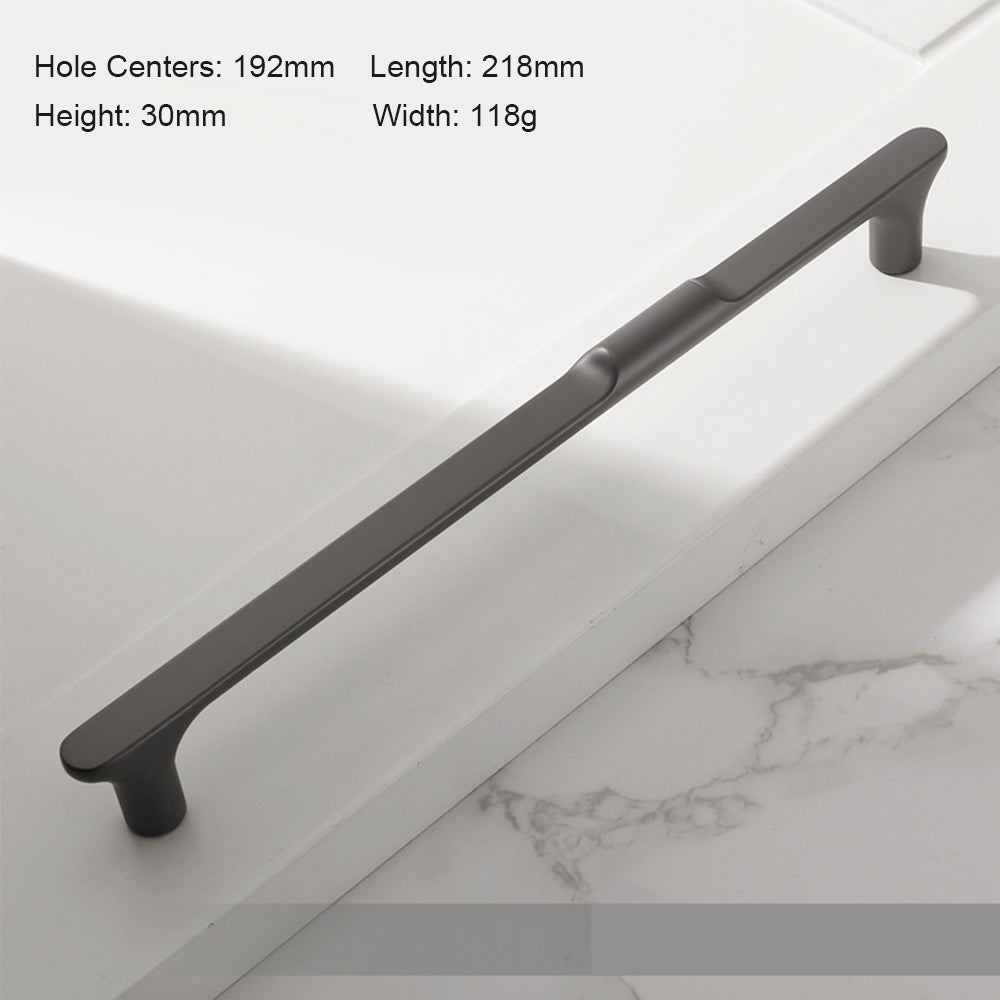 Comforsyco Modern T Bar Cabinet Pulls and Round Knobs