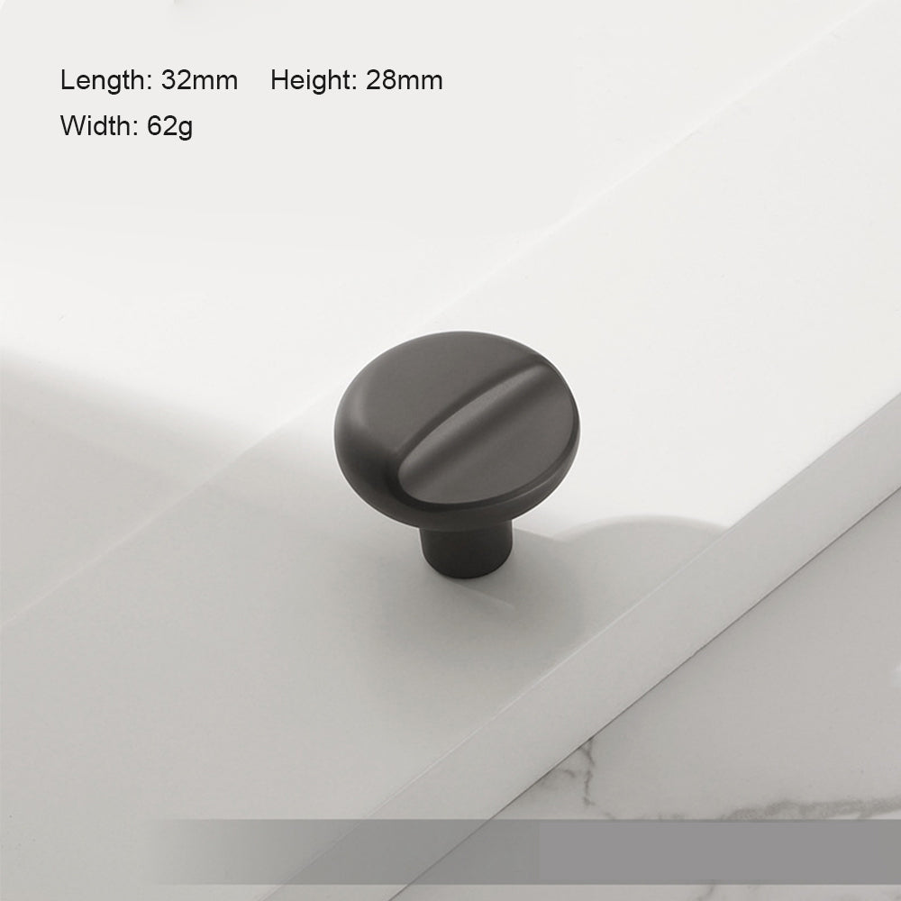 Comforsyco Modern T Bar Cabinet Pulls and Round Knobs