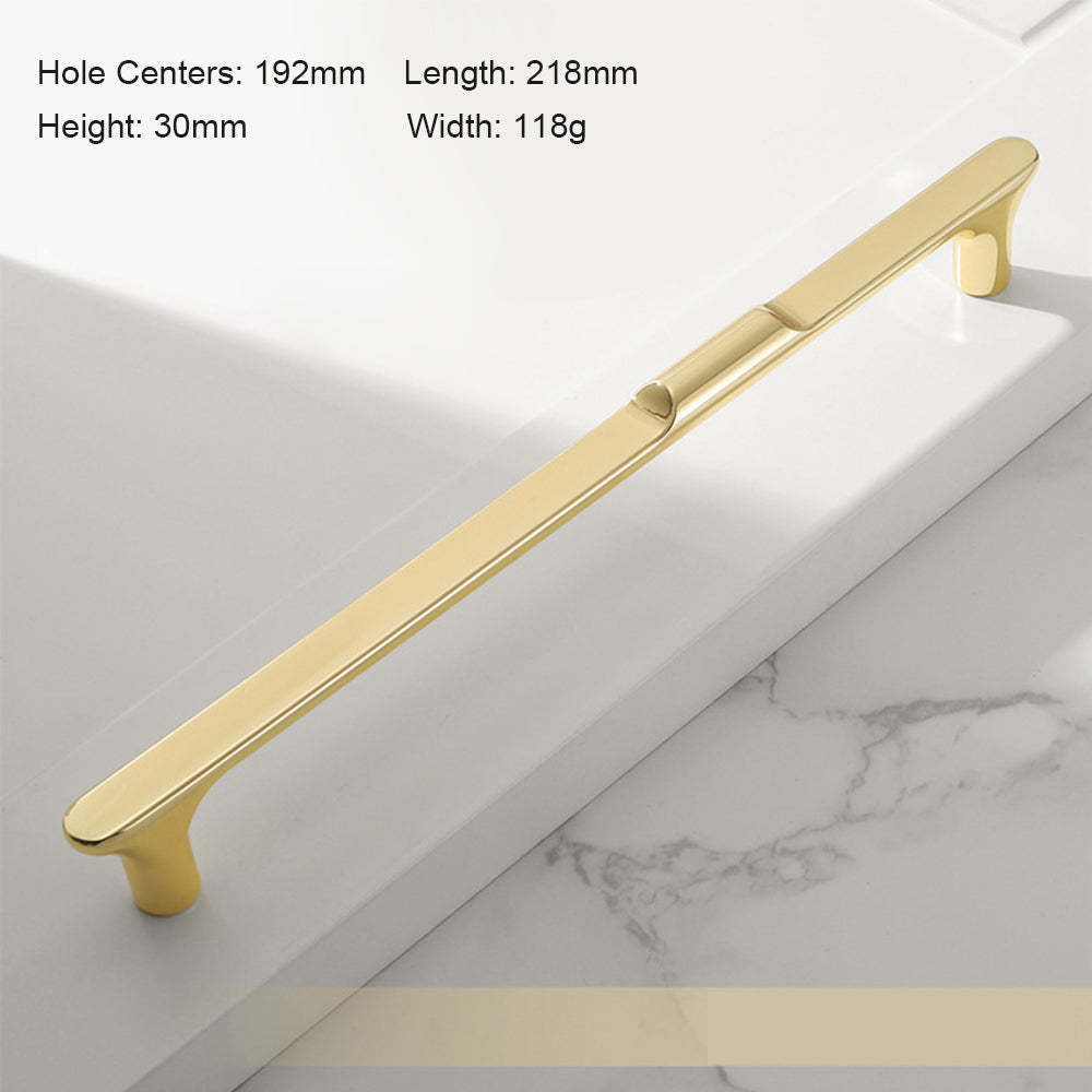 Comforsyco Modern T Bar Cabinet Pulls and Round Knobs